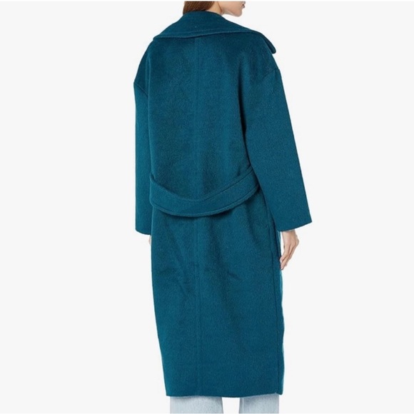 UGG Women’s Hattie Oversized Long Coat Midnight Blue NWT Medium - Picture 5 of 13